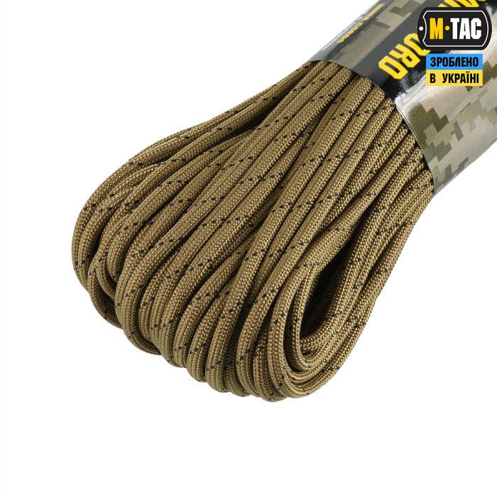 M-Tac паракорд 550 mil-spec 30m Coyote USMC