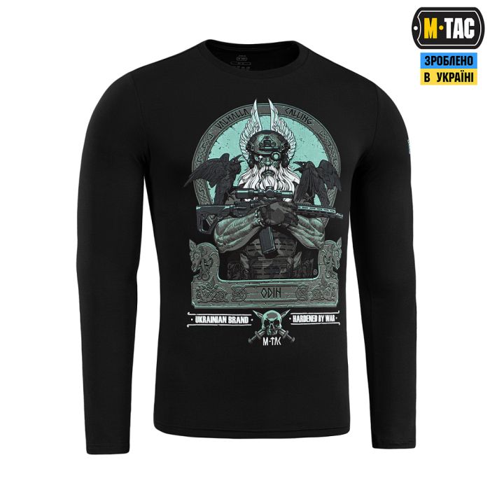 M-Tac футболка Odin Mystery довгий рукав Black