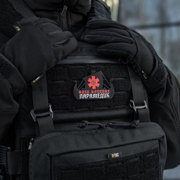 M-Tac нашивка Viking Evac UA Black