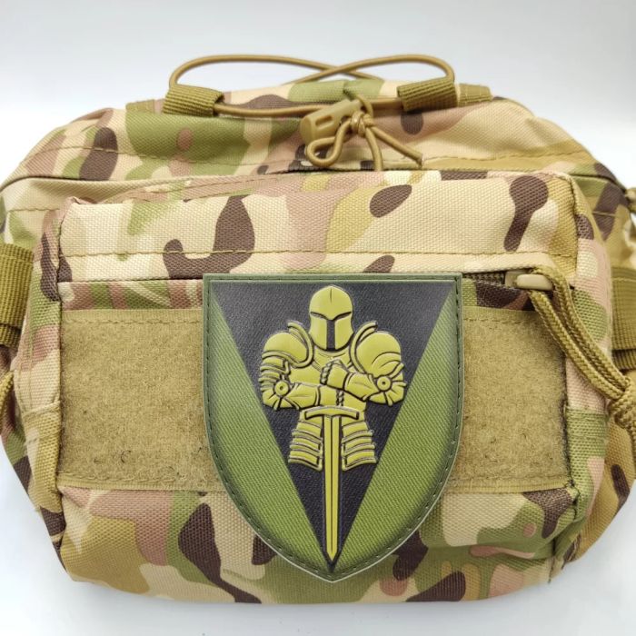 Нашивка ПВХ ЗСУ 17 окрема танкова бригада ОК Схід польовий об'ємни