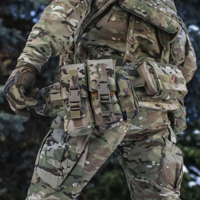 M-Tac пояс тактичний War Belt ARMOR Tegris D-Ring Cobra Multicam
