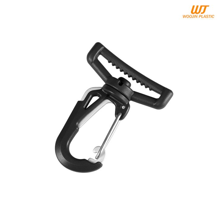 Woojin Plastic карабін Ultra Metal Hook 38mm Black