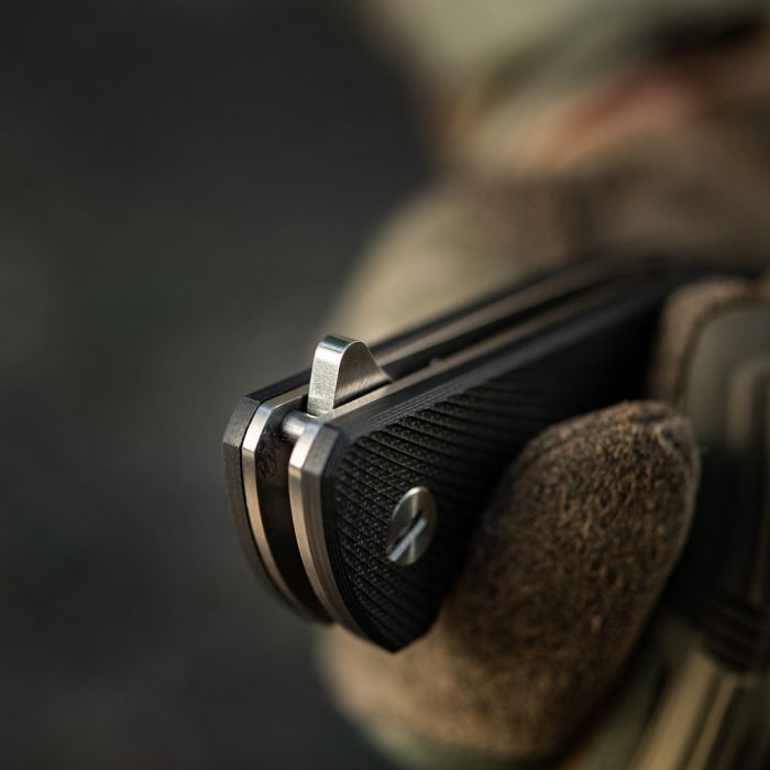 M-Tac ніж складаний Type 11 Black/Steel