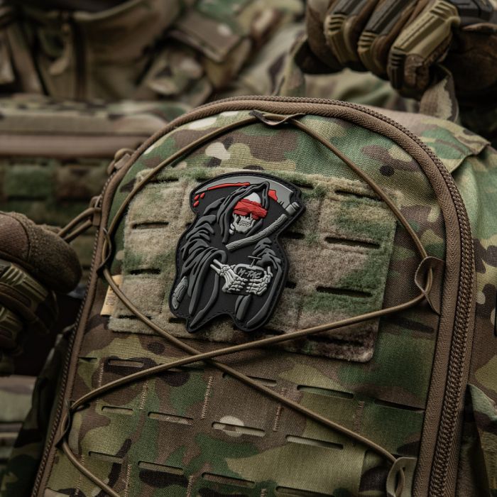 M-Tac нашивка FPV Operator PVC Black/Grey