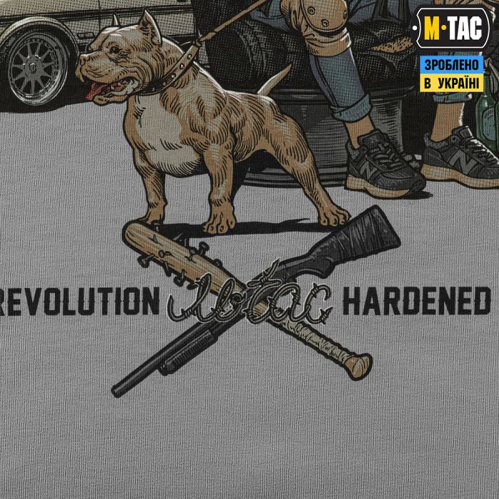 M-Tac футболка My Home is my Castle Oversize Light Grey