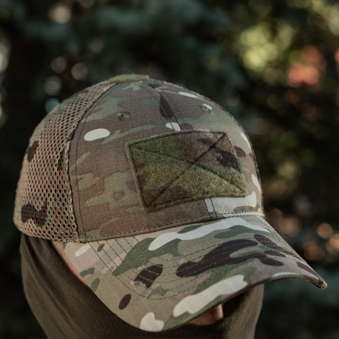 M-Tac бейсболка тактична з сіткою Азов NYCO Extreme Multicam