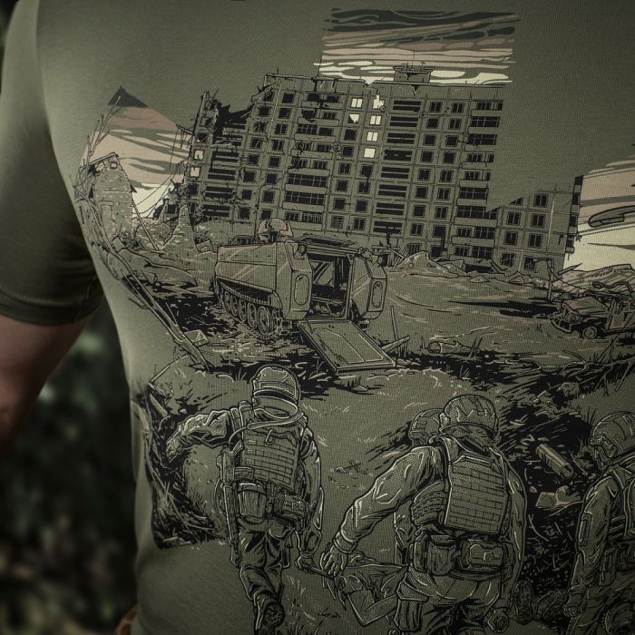 M-Tac футболка EVAC Light Olive