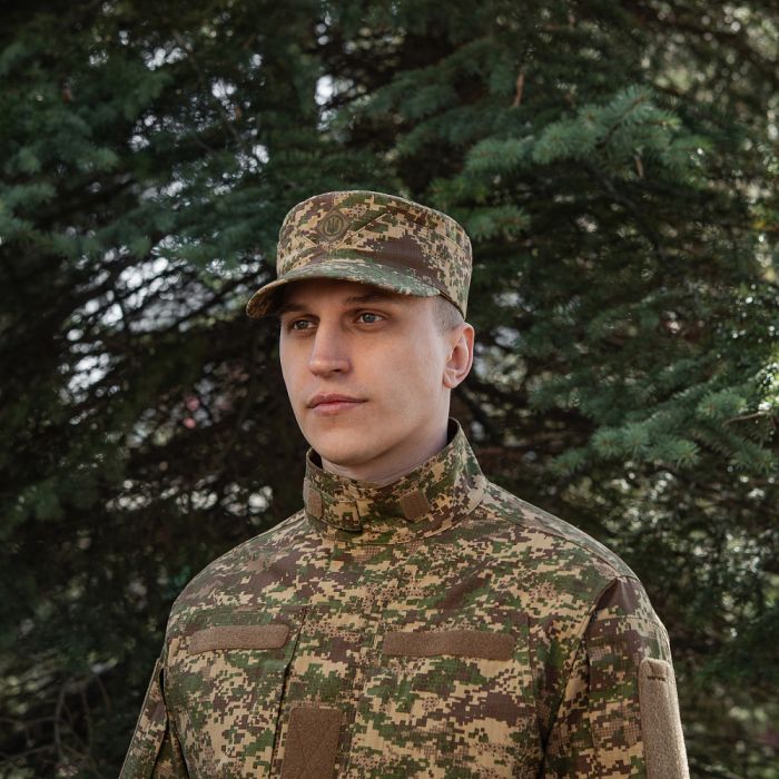 M-Tac Кашкет-мазепинка з гербом ріп-стоп NGU Camo