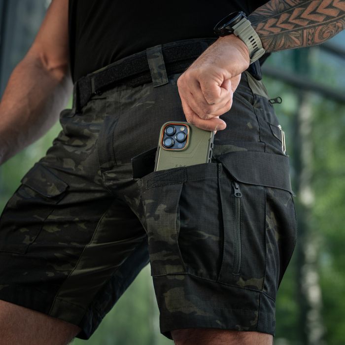 M-Tac шорти Sturm Gen.II NYCO Extreme Multicam Black