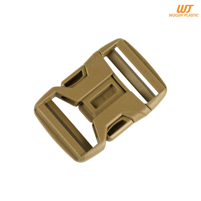 Woojin Plastic фастекс з замком Dual Double Lock Champion 38mm Coyote
