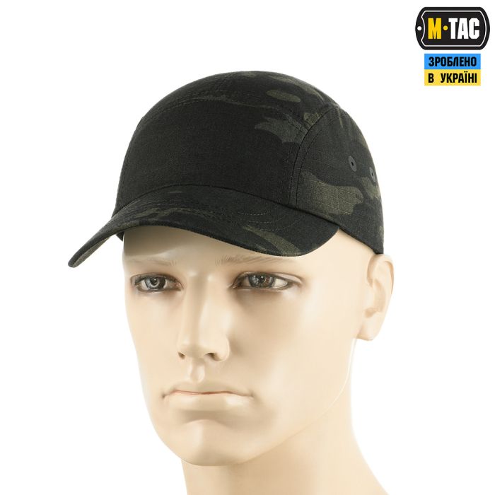 M-Tac бейсболка Five Panel NYCO Extreme Multicam Black