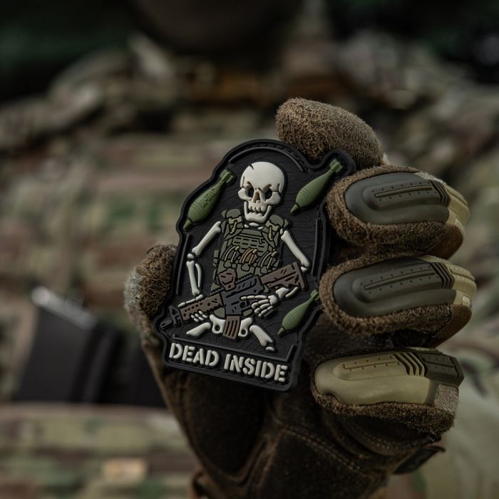 M-Tac нашивка Dead Inside Black/Olive