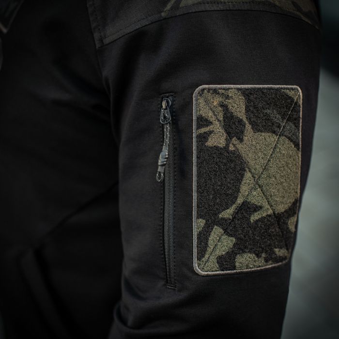 M-Tac кофта Hoodie Combat Black Multicam