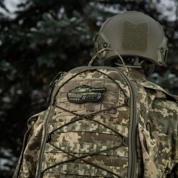 M-Tac нашивка ABRAMS (PVC) olive