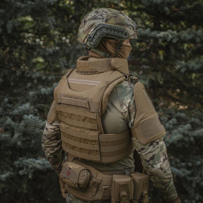 M-Tac Горжет з балістичними пакетами 1 клас захисту Elite Gen.II Coyote