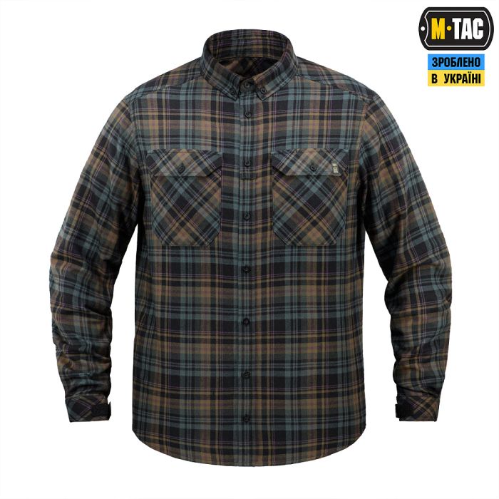 M-Tac сорочка Lumberjack Merino Cold Weather Blue/Yellow