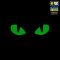 M-Tac нашивка Tiger Eyes Laser Cut (пара) Multicam/Green/GID