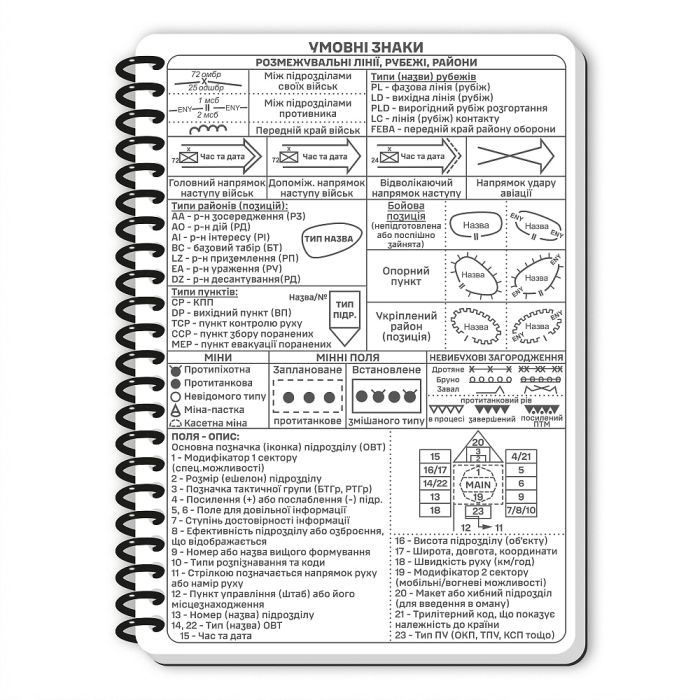Ecopybook Tactical Блокнот командира відділення (розш.)