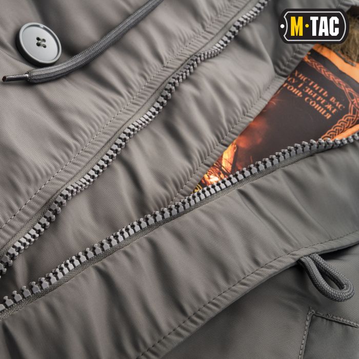 M-Tac парка N3B Зимове Сонце сіра