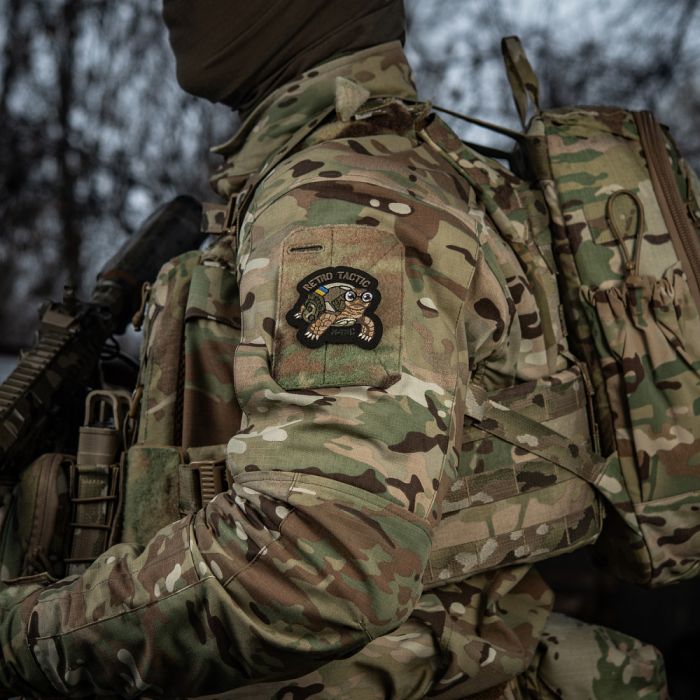 M-Tac нашивка Retro Tactic (вишивка) Black