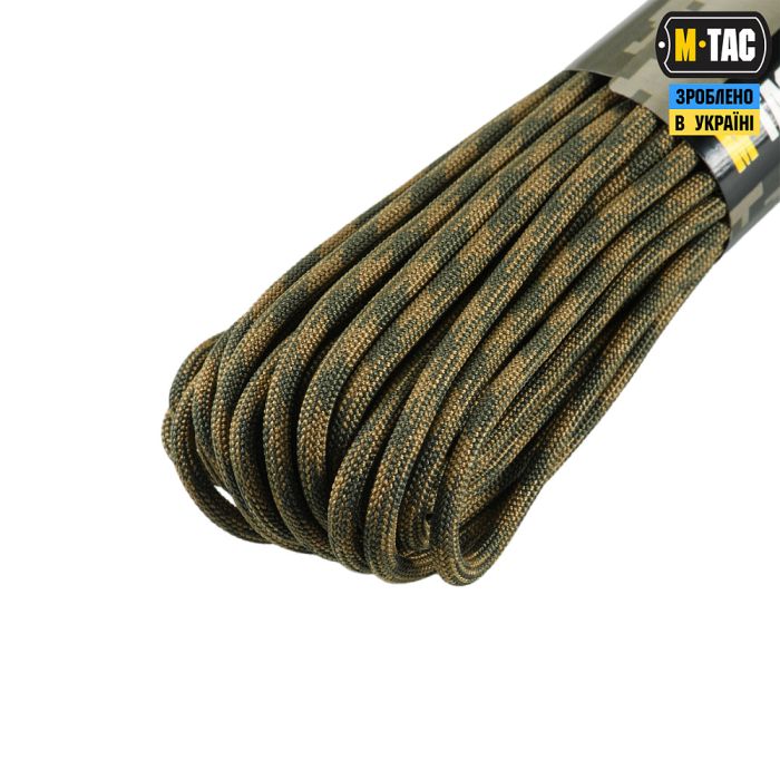 M-Tac паракорд 550 mil-spec 15m Coyote/Ranger Green