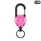 M-Tac карабин зі шнуром для ключів Pink