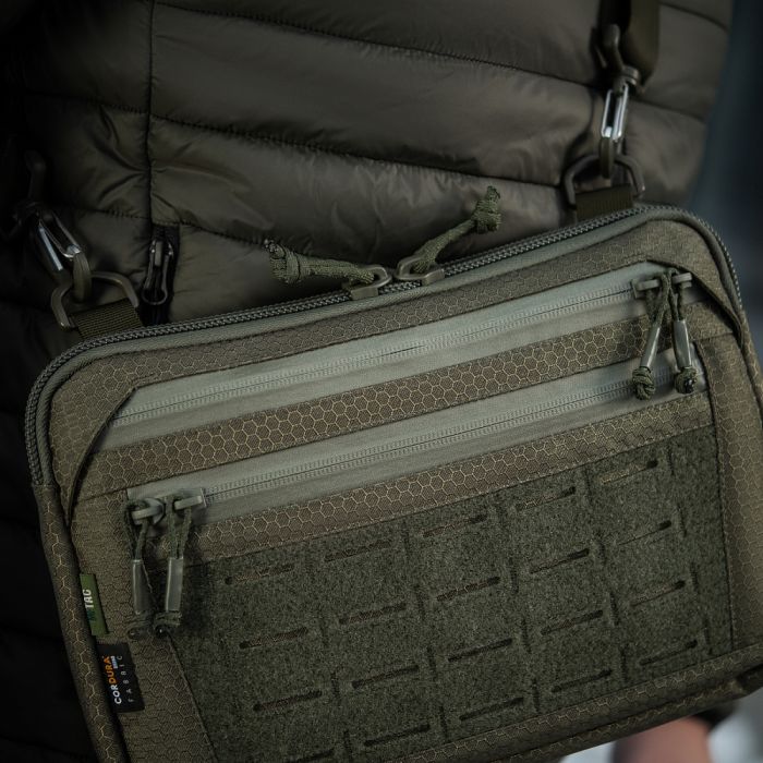 M-Tac сумка Admin Bag Medium Elite з липучкою Hex Ranger Green