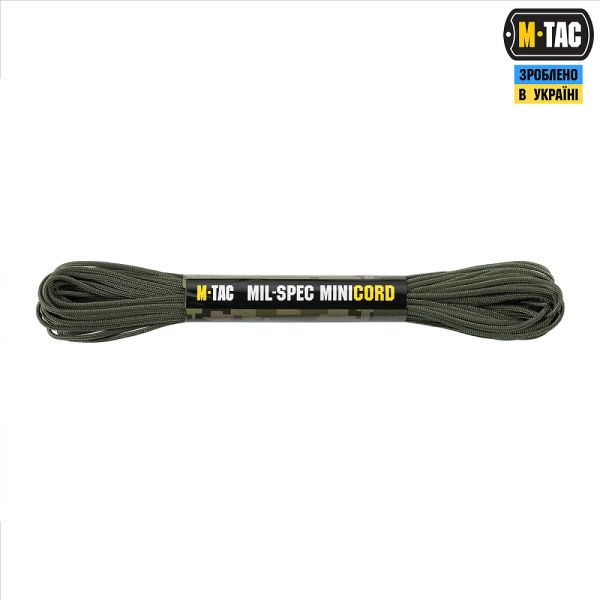 M-Tac паракорд Minicord Mil-Spec 15m Ranger Green