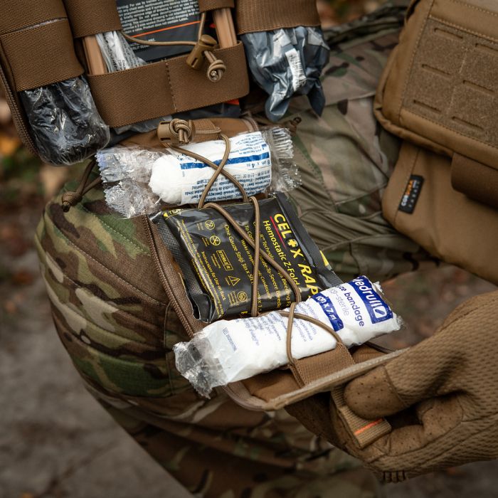 M-Tac підсумок медичний Elite Rip Off Gen.II Coyote