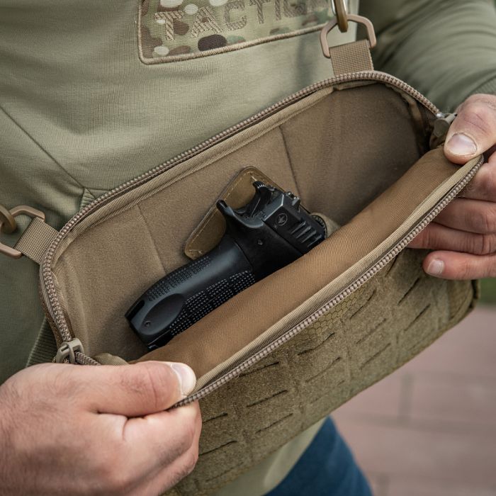 M-Tac сумка Admin Bag Medium Elite з липучкою Hex Coyote