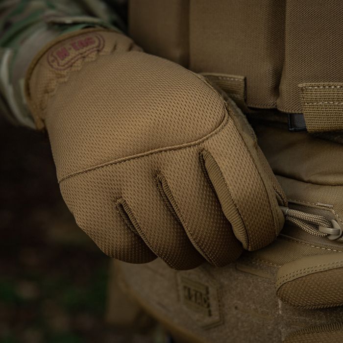M-Tac рукавички Scout Tactical Mk.2 шкіряні Coyote