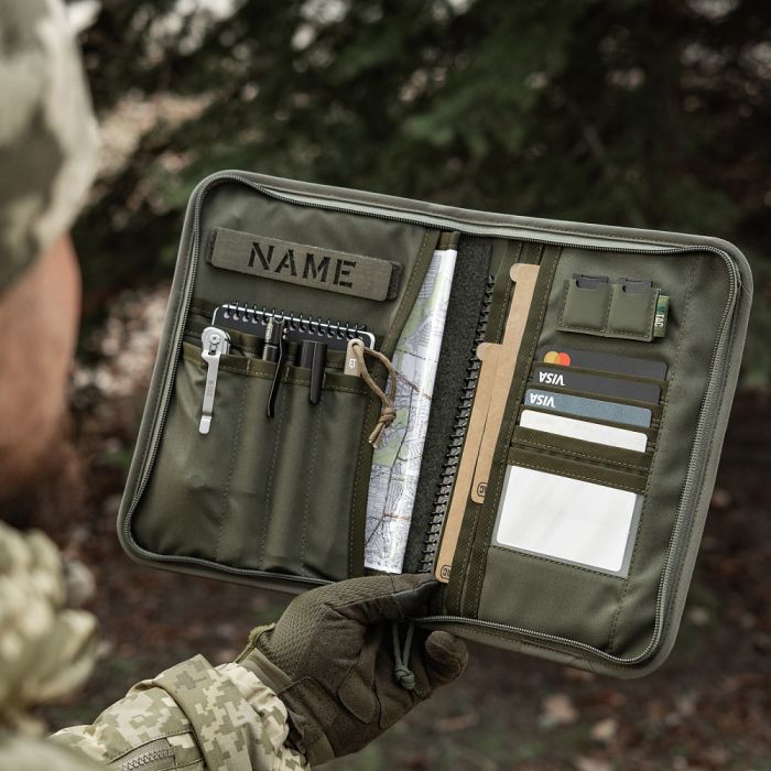 M-Tac планшет-органайзер А5 Elite Ranger Green