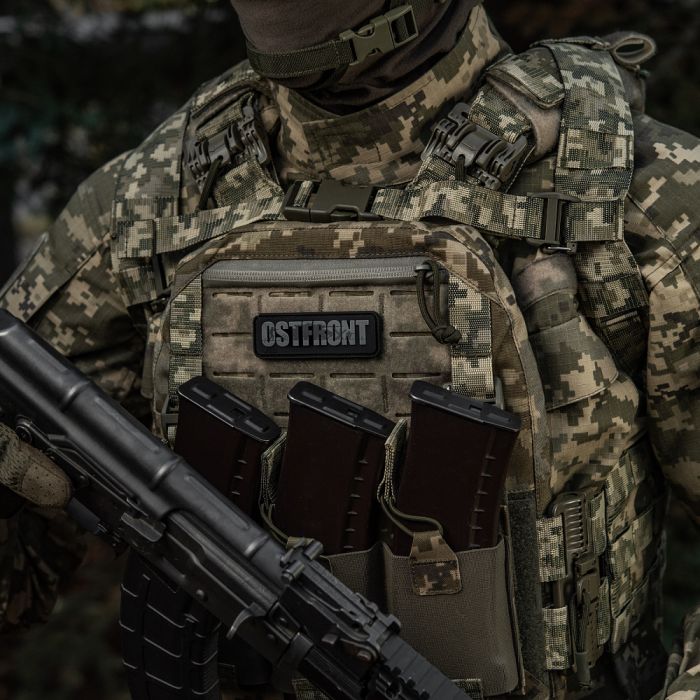 M-Tac нашивка Ostfront Black/Grey