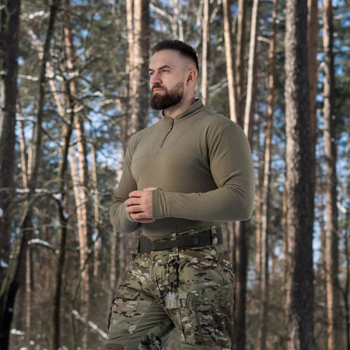 M-Tac термосорочка фліс Delta Level 2 Hex Tan