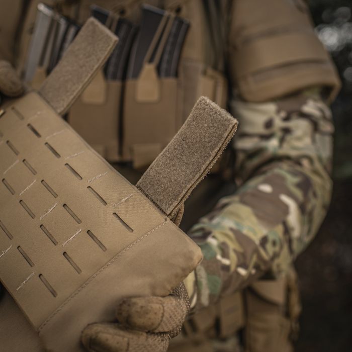 M-Tac захист живота з балістичним пакетом 1 клас захисту Laser Cut Coyote