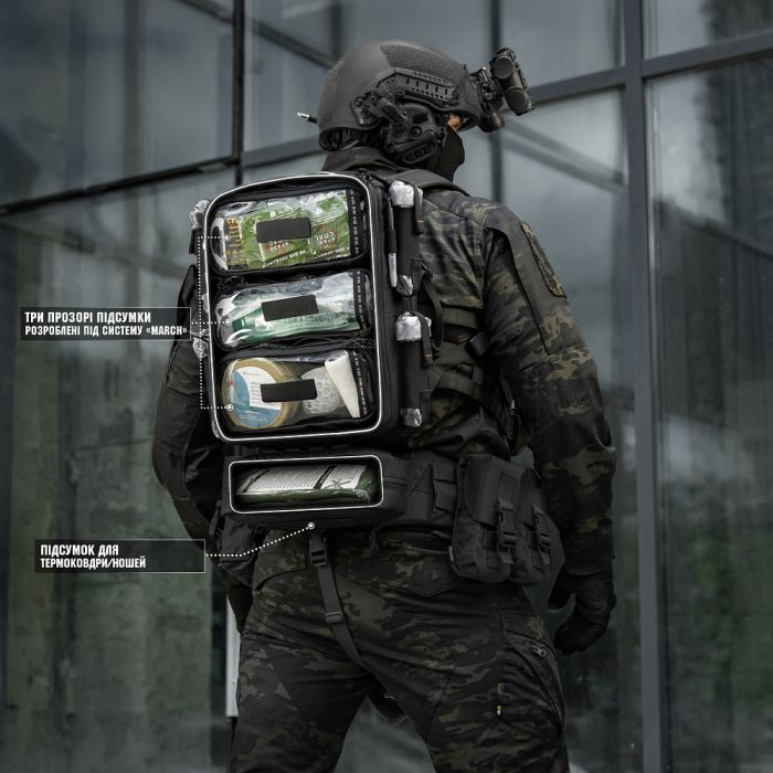 M-Tac наплічник бойового медика Elite Black