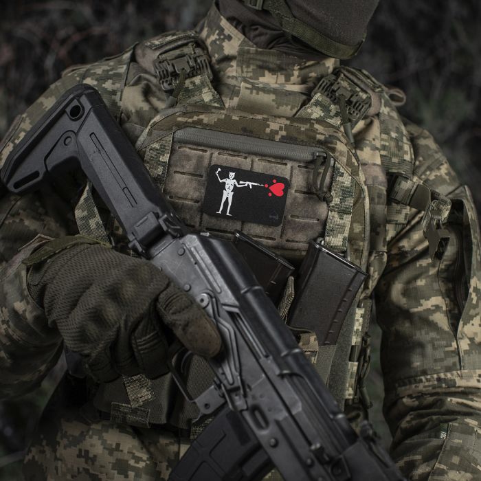 M-Tac нашивка прапор Чорна Борода АК-74 Black