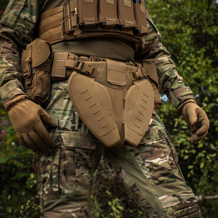 M-Tac Балістичний захист паху Groin Protection GEN.II 2 клас захисту (FMS) Coyote