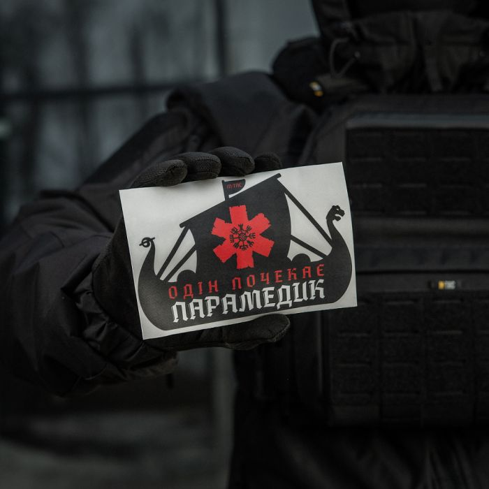 M-Tac наклейка Viking Evac Black