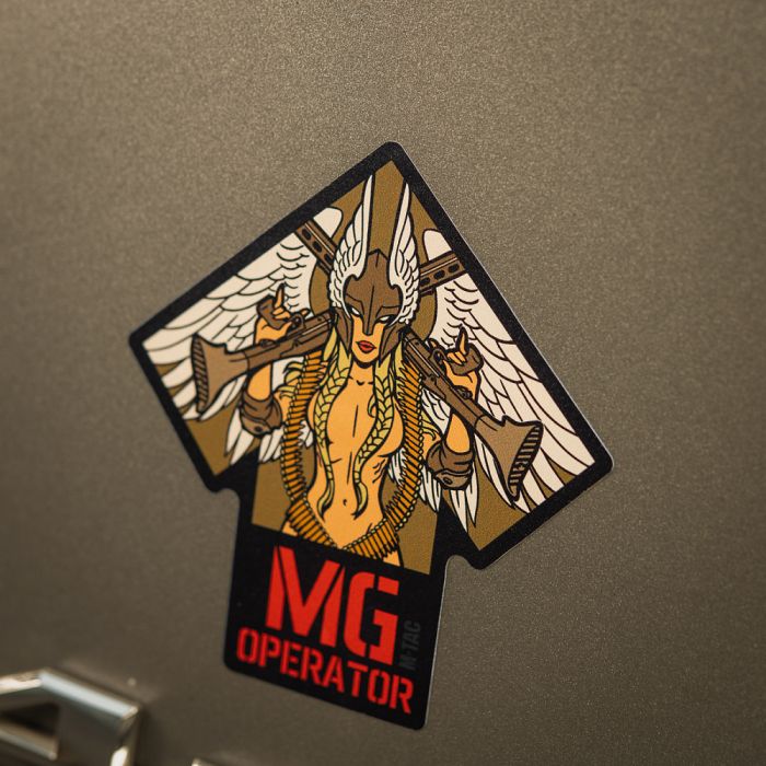 M-Tac наклейка MG Operator Red/Coyote