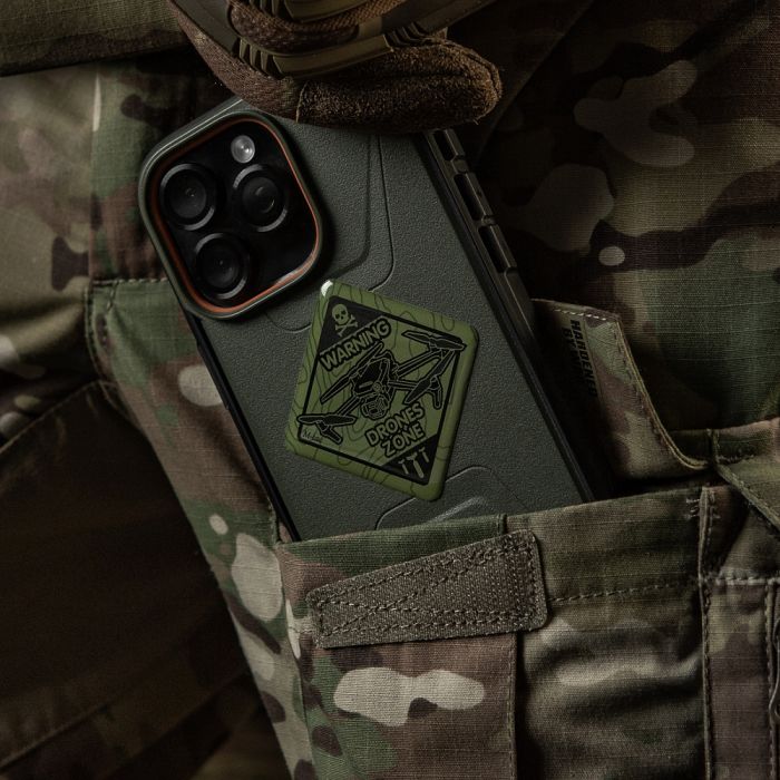 M-Tac наклейка об'ємна Drones Zone Olive