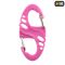 M-Tac карабін S-Hook пластиковий Pink