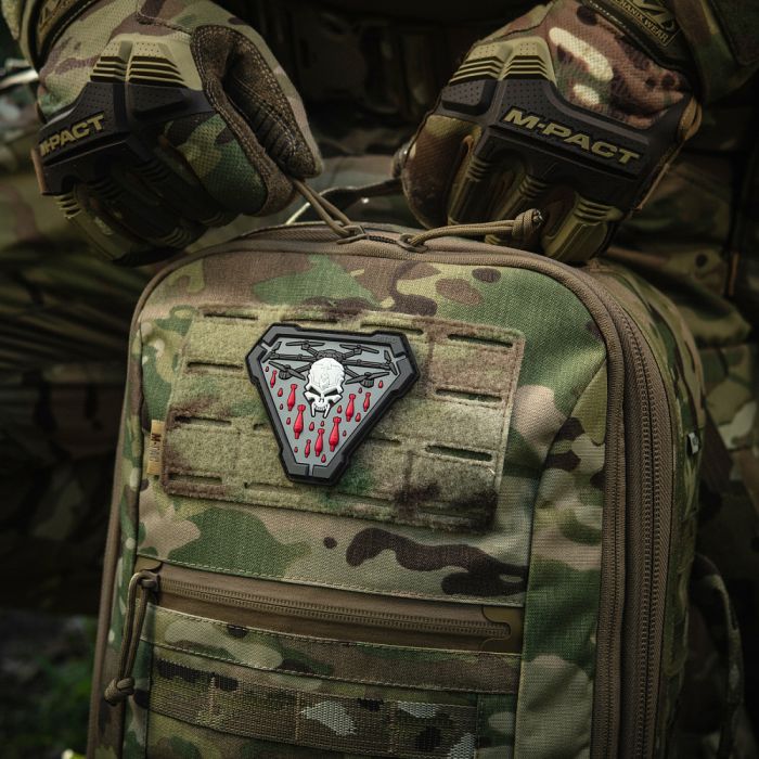 M-Tac нашивка Vampir PVC Black/Grey