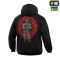 M-Tac кофта Hoodie Один в полі воїн Oversize Hard Black