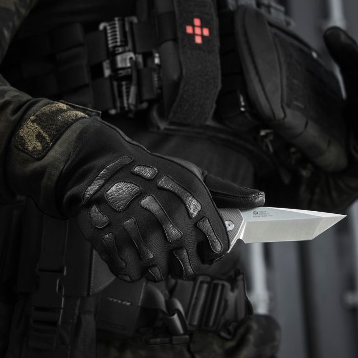 M-Tac рукавички Skeleton Nomex Black