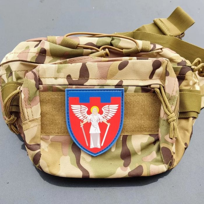 Шеврон ПВХ ТрО 114 бригади ЗСУ Київ