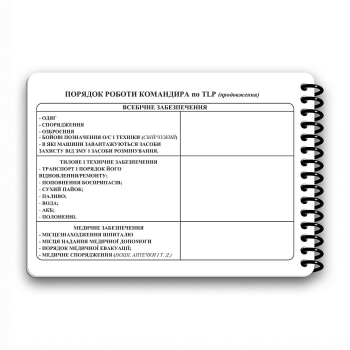 Ecopybook Tactical Блокнот сержанта