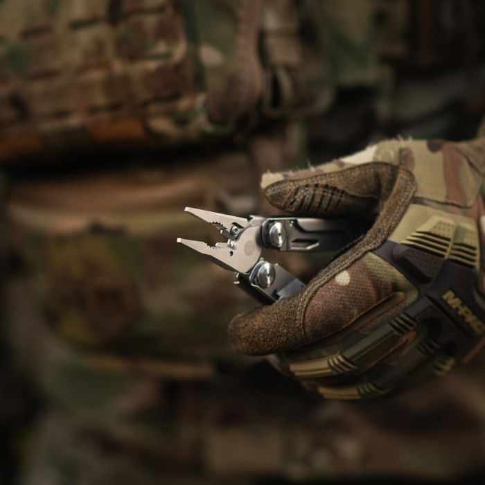 M-Tac мультитул Type 12 Steel/Damascus