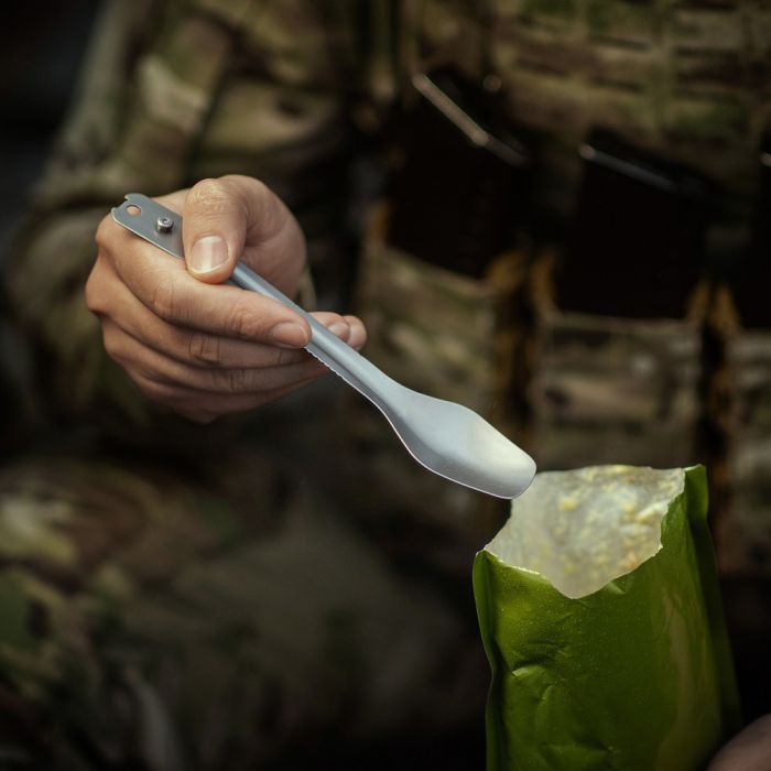 M-Tac столовий набір роз'ємний (3 елемента) Steel