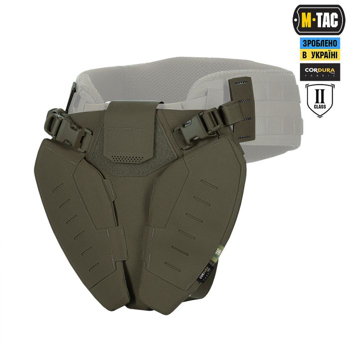 M-Tac Балістичний захист паху Groin Protection GEN.II 2 клас захисту (FMS) Ranger Green